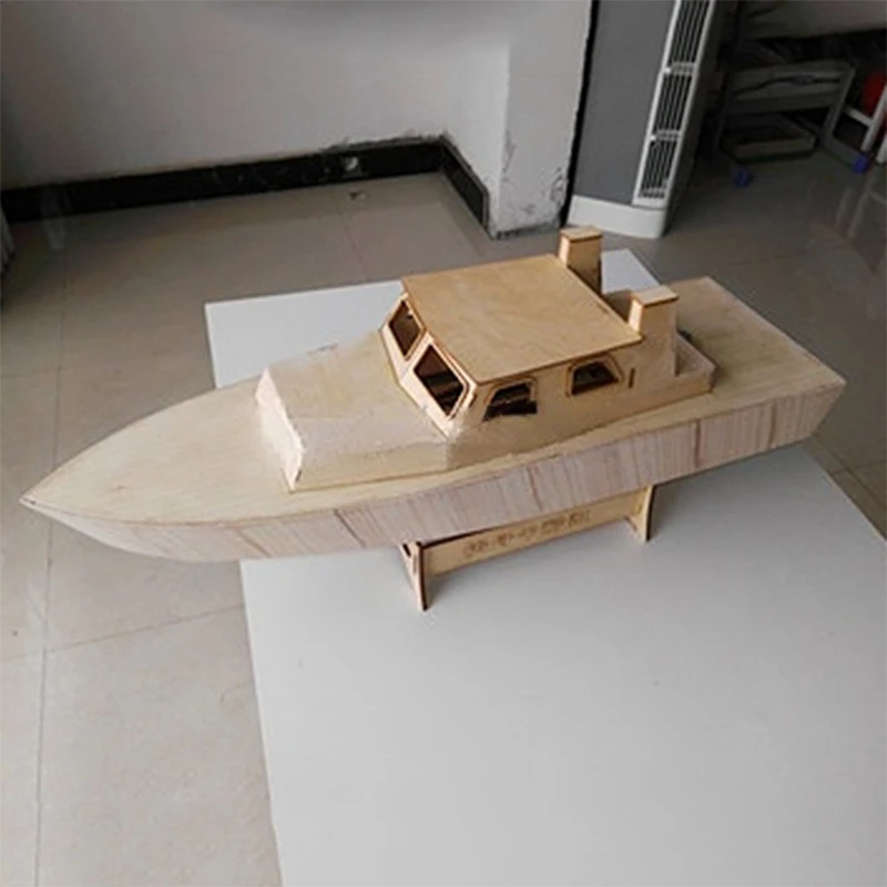 Model Kit Yacht - Montajlı Tekne Model Seti Kuaizhou Ahşap