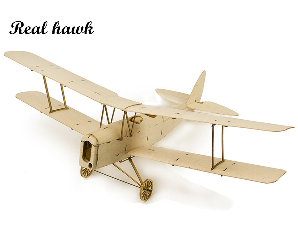 Model Kit Airplane - RC Uçak Lazer Kesim Balsa Ahşap