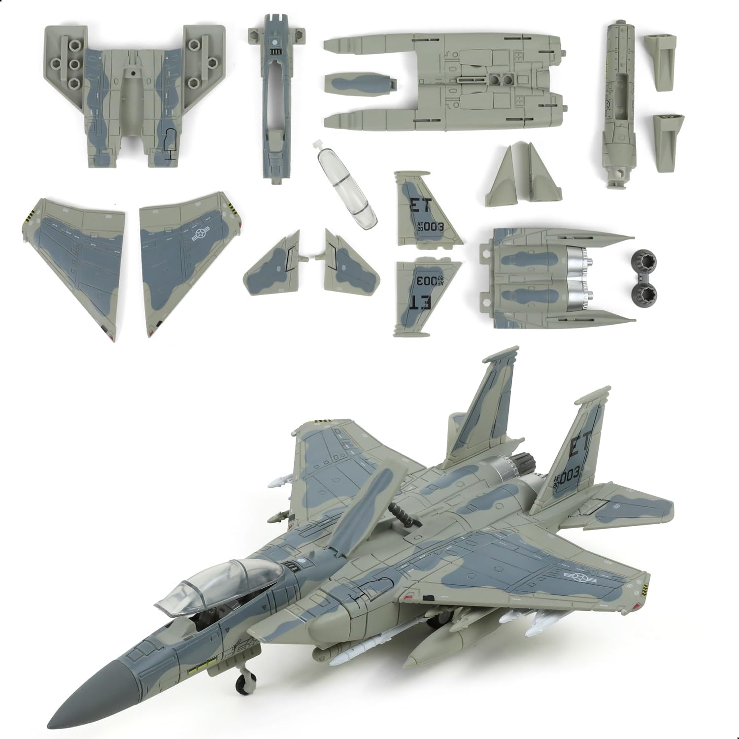 Model Kit Airplane - 1/72 F-15EX Eagle II Amerikan Hava