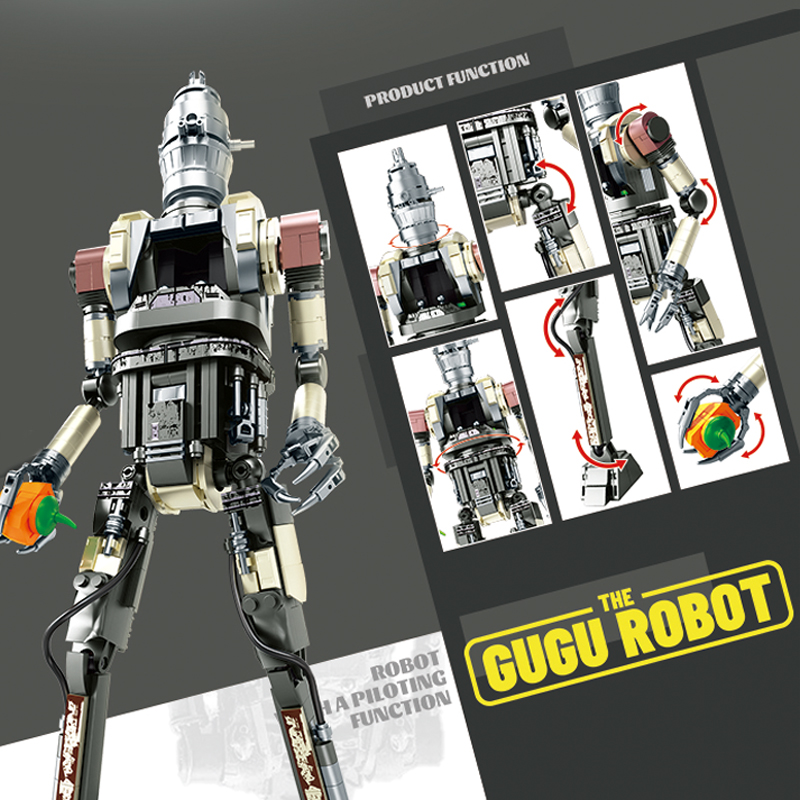 Model Kit Robocop - Makine Yapımı Oyuncak Modeli Star IG11