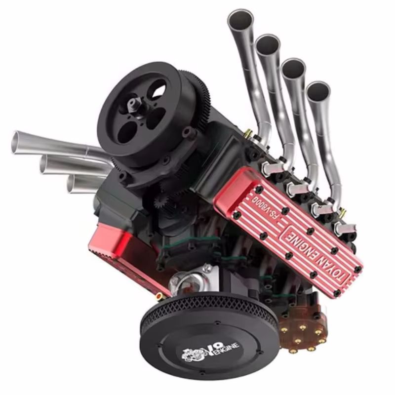 Model Kit V8 Engine - TOYAN V8 Gazlı 4 Zamanlı Motor