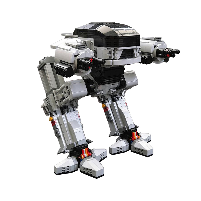 Model Kit Robocop - Gobricks UCS Ölçekli ED-209 Robot Modeli