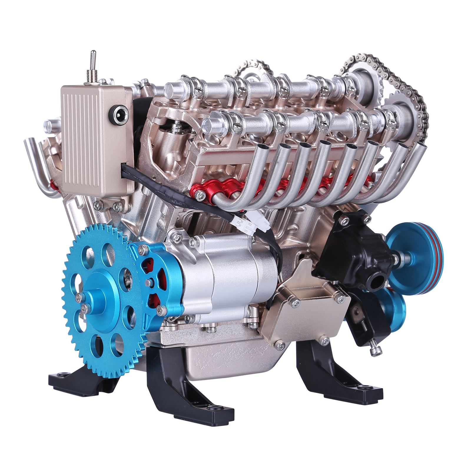 Model Kit V8 Engine - 500 + Adet DIY V8 Motor