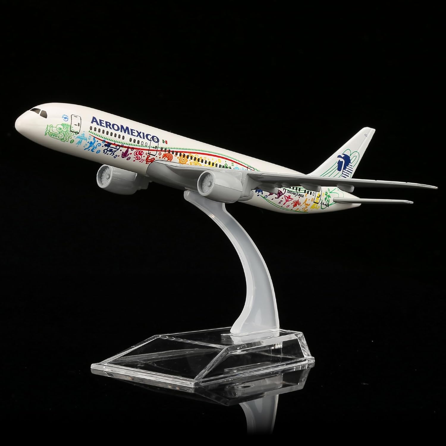 Model Kit Airplane - 16 cm Oyuncak Uçak Modeli Aeromexico