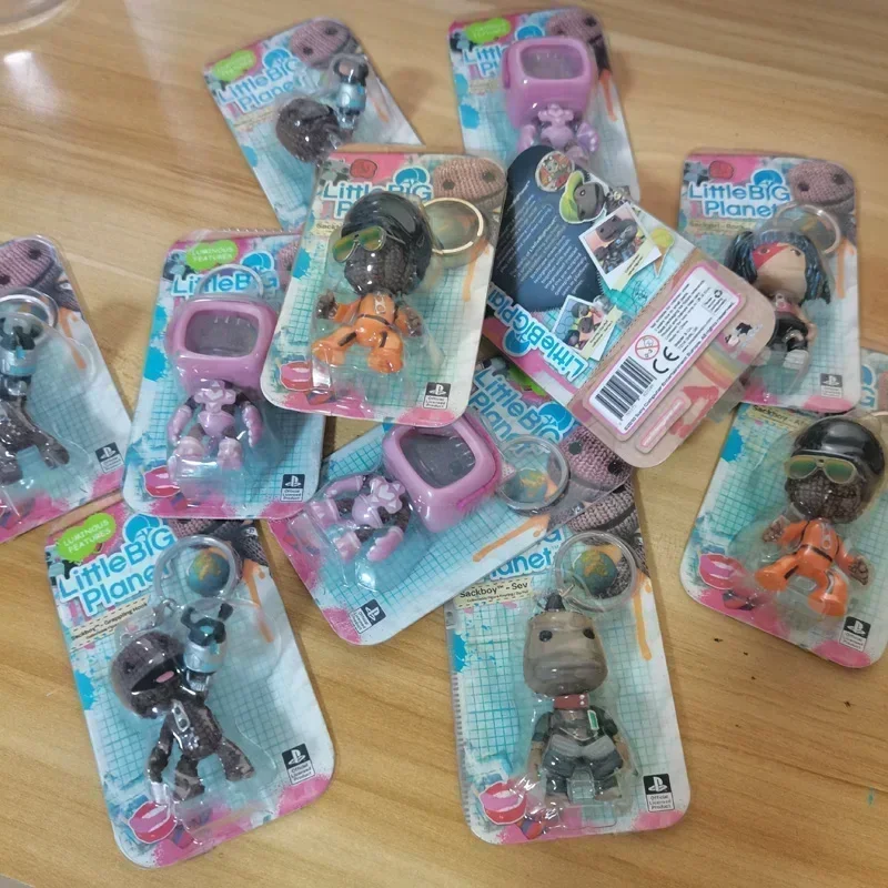 Model Kit Robot - LittleBigPlanet Sackboy Sevimli Oyun Anime Figürü