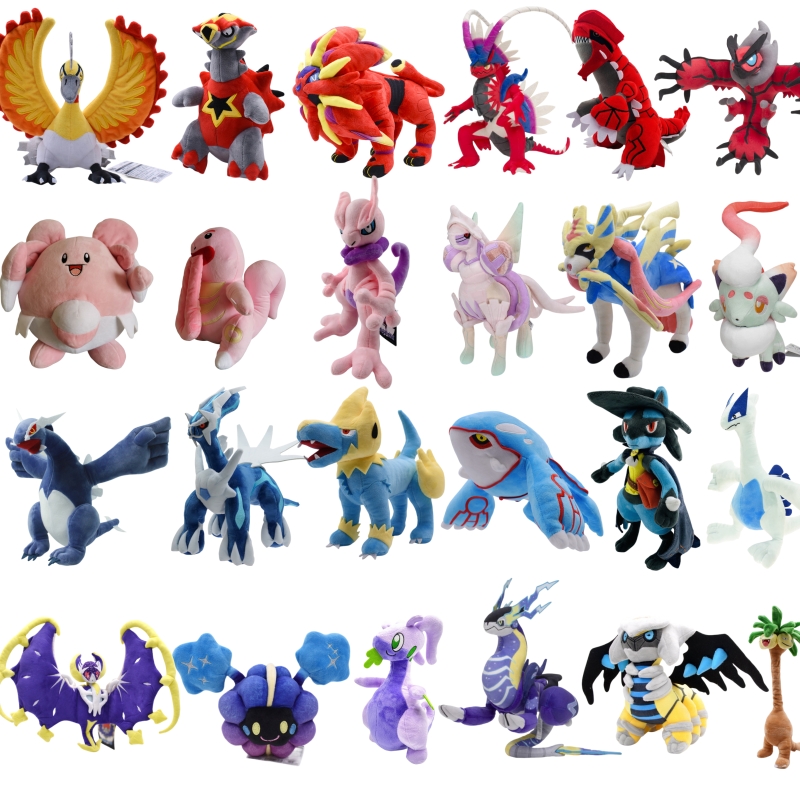 Model Kit Lugia - Efsanevi Pokemon peluş oyuncaklar Lugias Lucario