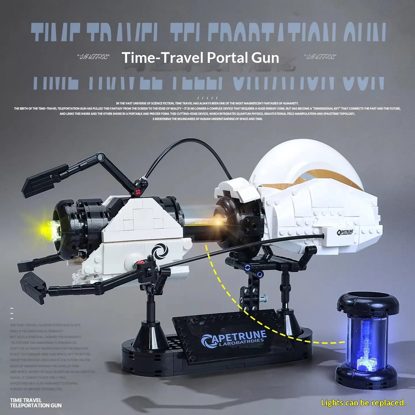 Model Kit Robocop - 667 adet yaratıcı yüksek teknoloji Portal