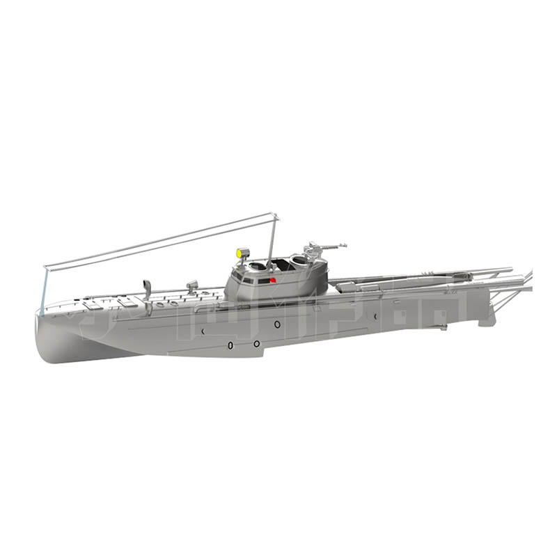 Model Kit Yacht - 1:16 Torpido Yat Modeli Koleksiyonu Dekorasyon