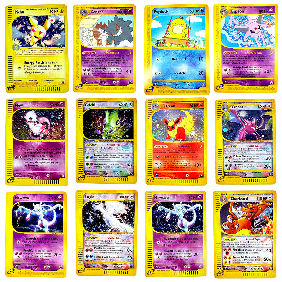 Model Kit Lugia - PKM Proxy Kartları Mewtwo Gengar Psyduck