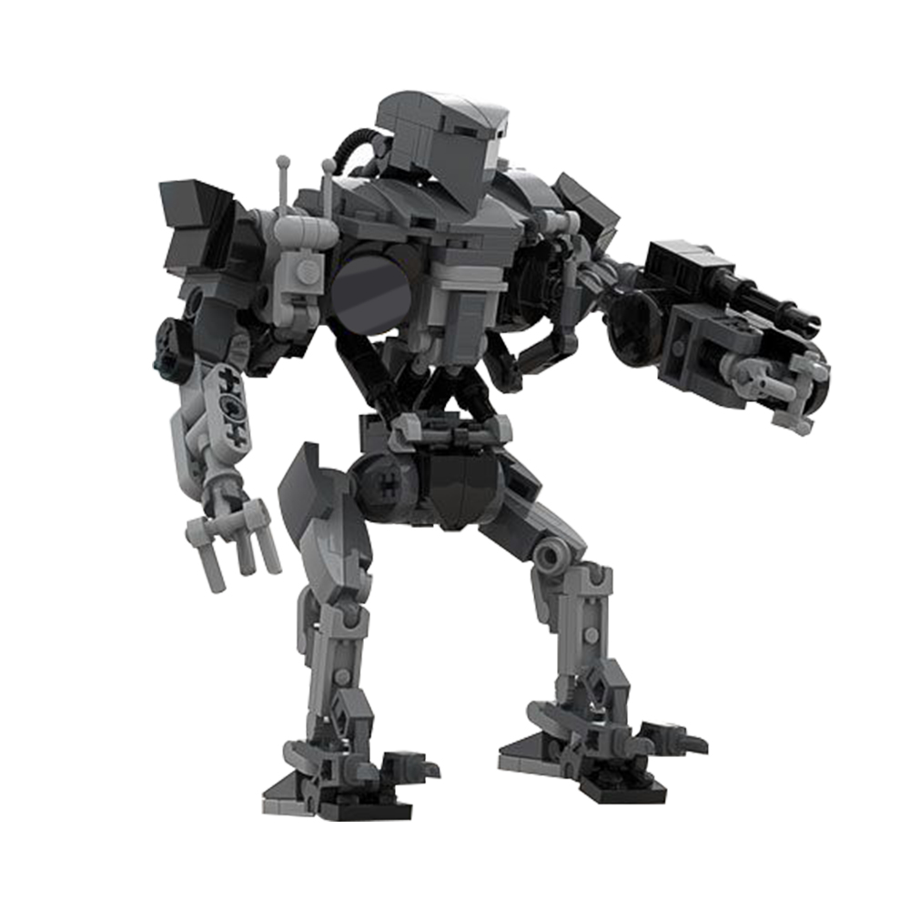 MOC RoboCoped Robot Yapı Taşla - Model Kit Robocop incelemesi ve fiyatı