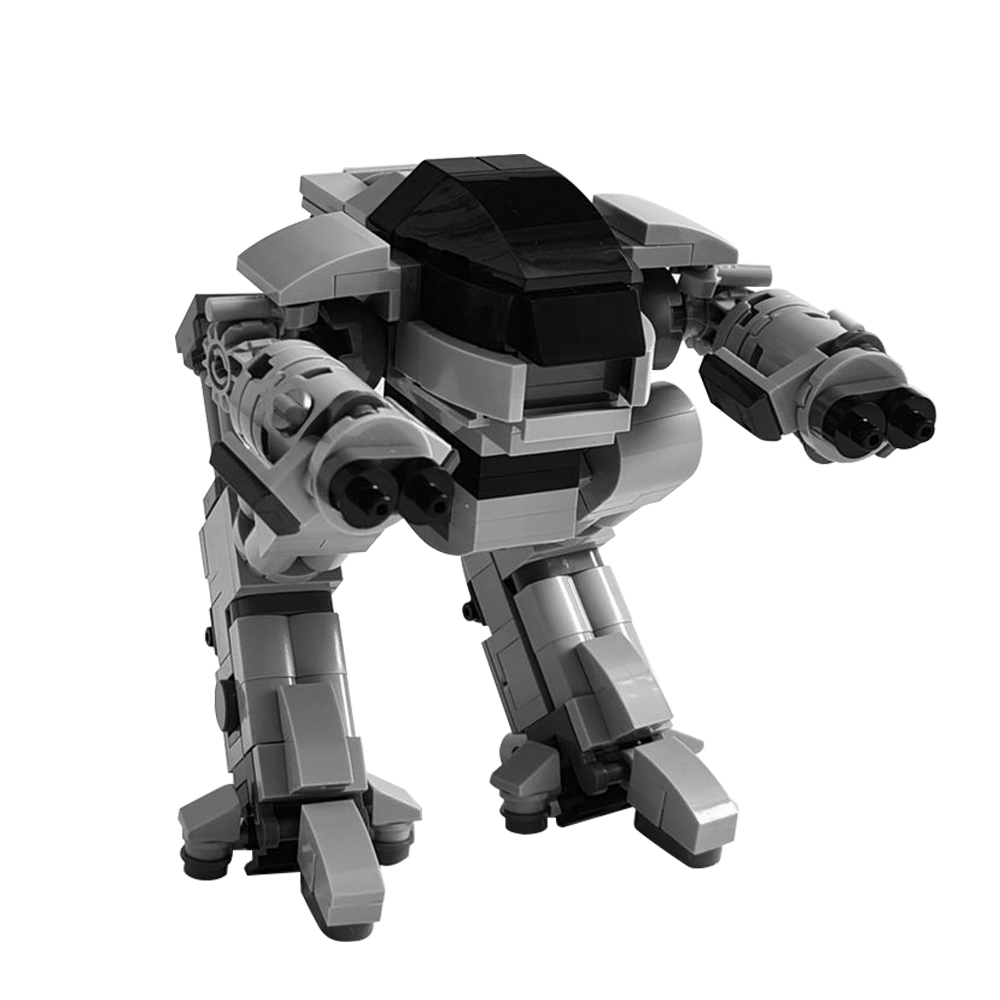 MOC RoboCoped Robot Yapı Taşla - Model Kit Robocop incelemesi ve fiyatı