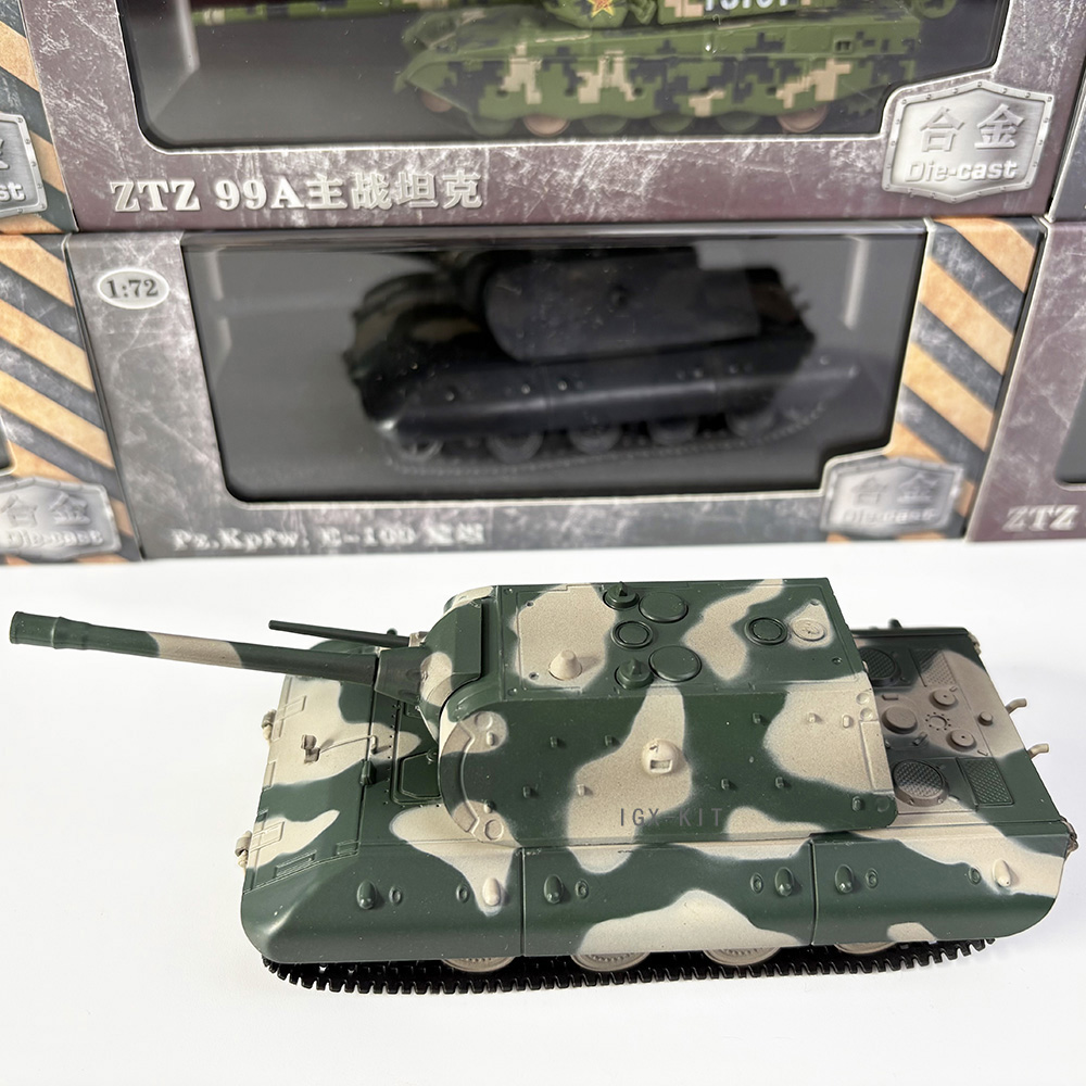 1/72 ölçekli Alman E-100 ağır  - Model Kit Tank incelemesi ve fiyatı
