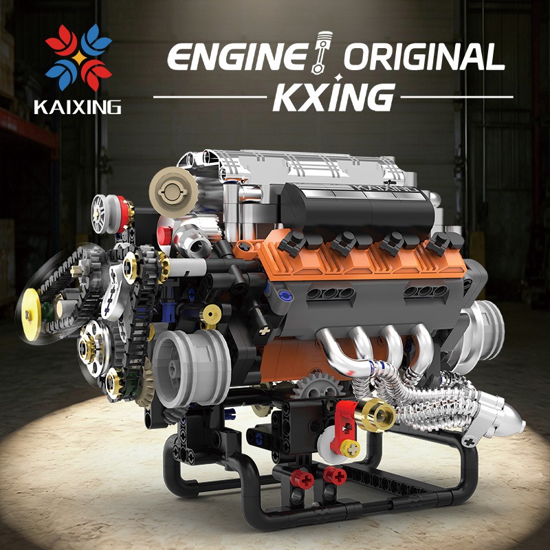 K96215 767 Parça V8 Motor Mode - Model Kit V8 Engine incelemesi ve fiyatı