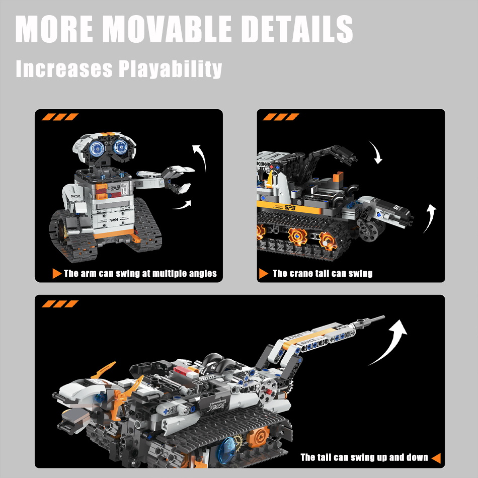 2024 teknik RC 5 in 1 dönüşümü - Model Kit Robocop incelemesi ve fiyatı