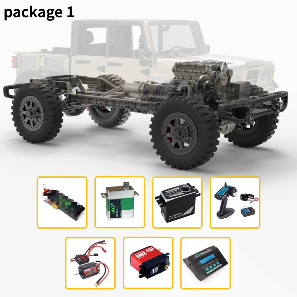 TWOLF 1/10 TW-715 4WD Çerçeve  - Model Kit V8 Engine incelemesi ve fiyatı