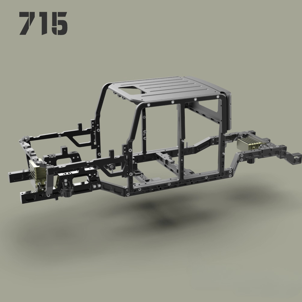 TWOLF 1/10 TW-715 4WD Çerçeve  - Model Kit V8 Engine incelemesi ve fiyatı