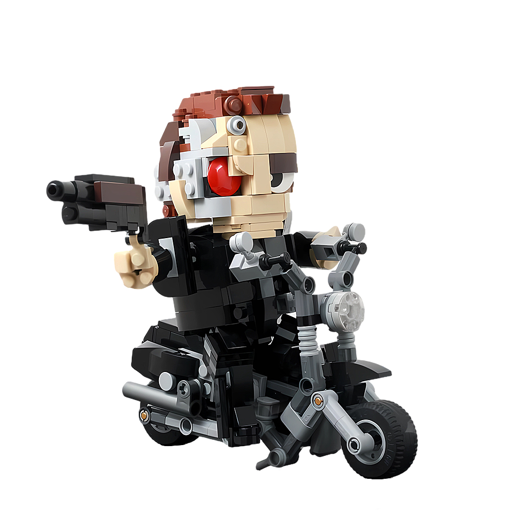 MOC mekanik terminatör T-800 y - Model Kit Robocop incelemesi ve fiyatı