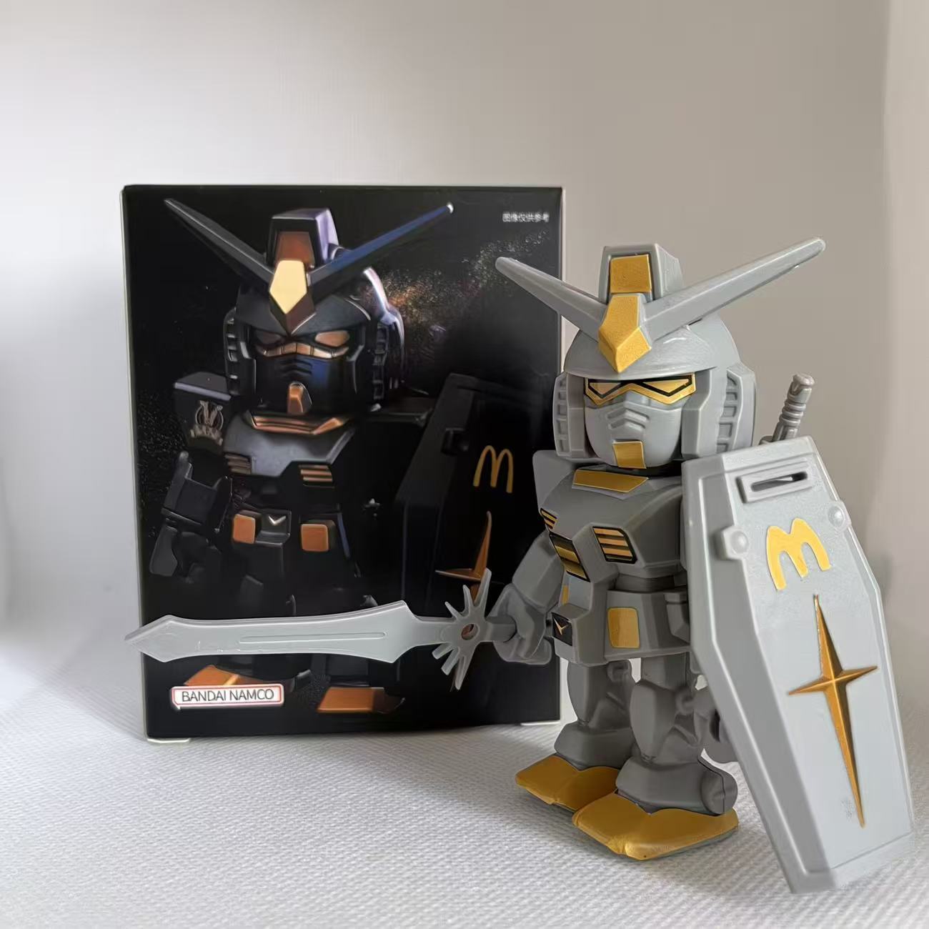 Mcdonald Gundam Figürü Qmsv Rx - Model Kit Robot incelemesi ve fiyatı