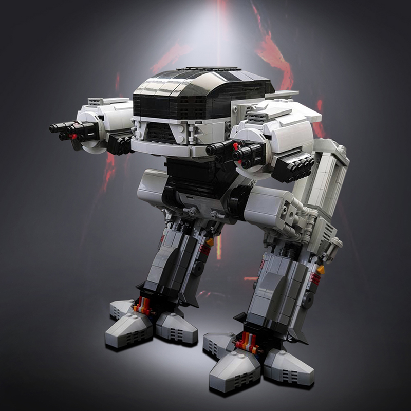 Gobricks UCS Ölçekli ED-209 Ro - Model Kit Robocop incelemesi ve fiyatı