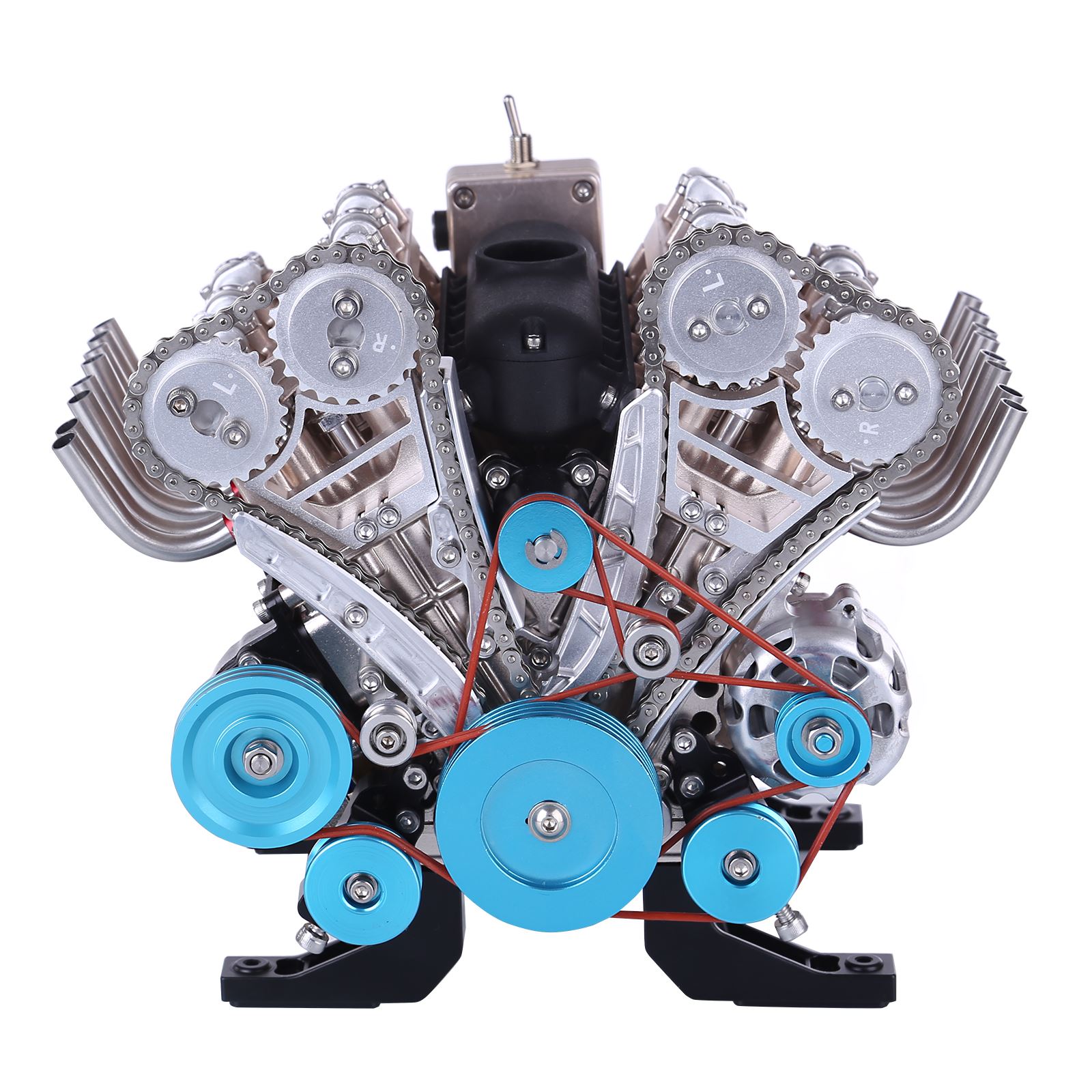 500 + Adet DIY V8 Motor Modeli - Model Kit V8 Engine incelemesi ve fiyatı
