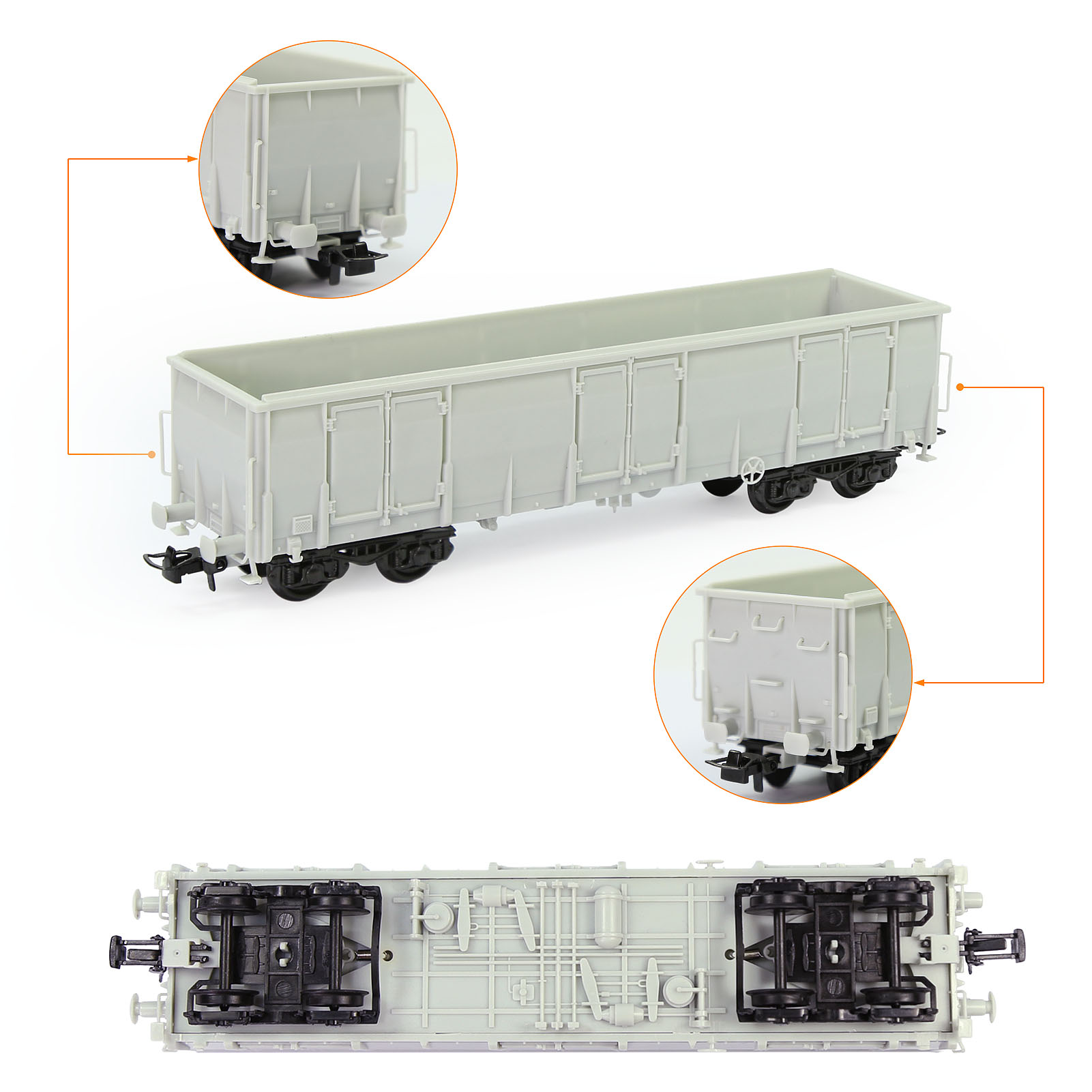 Evemodel 1 adet HO ölçek 1:87  - Model Kit Lugia incelemesi ve fiyatı