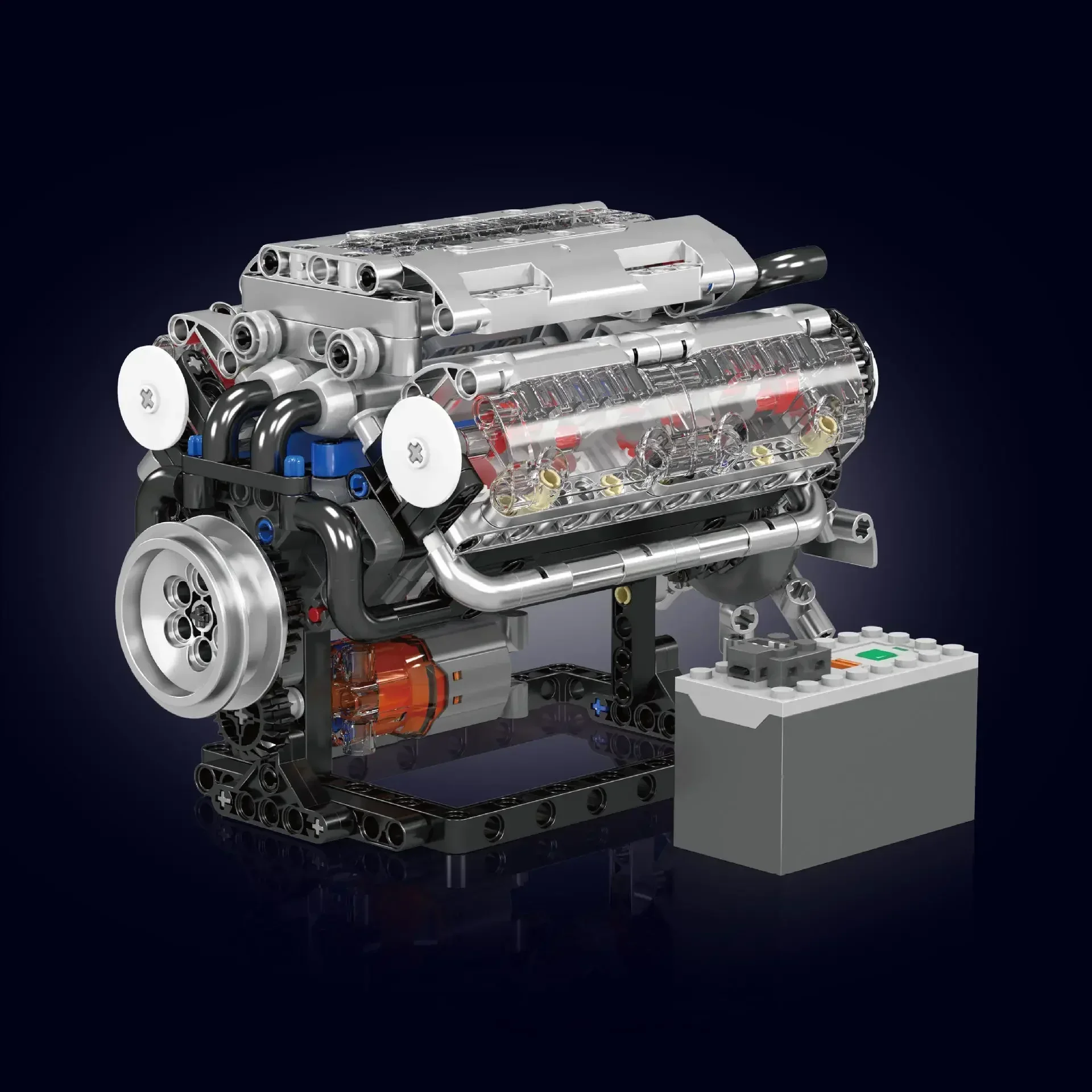 Mold King V8 Motor Yapı Taşlar - Model Kit V8 Engine incelemesi ve fiyatı