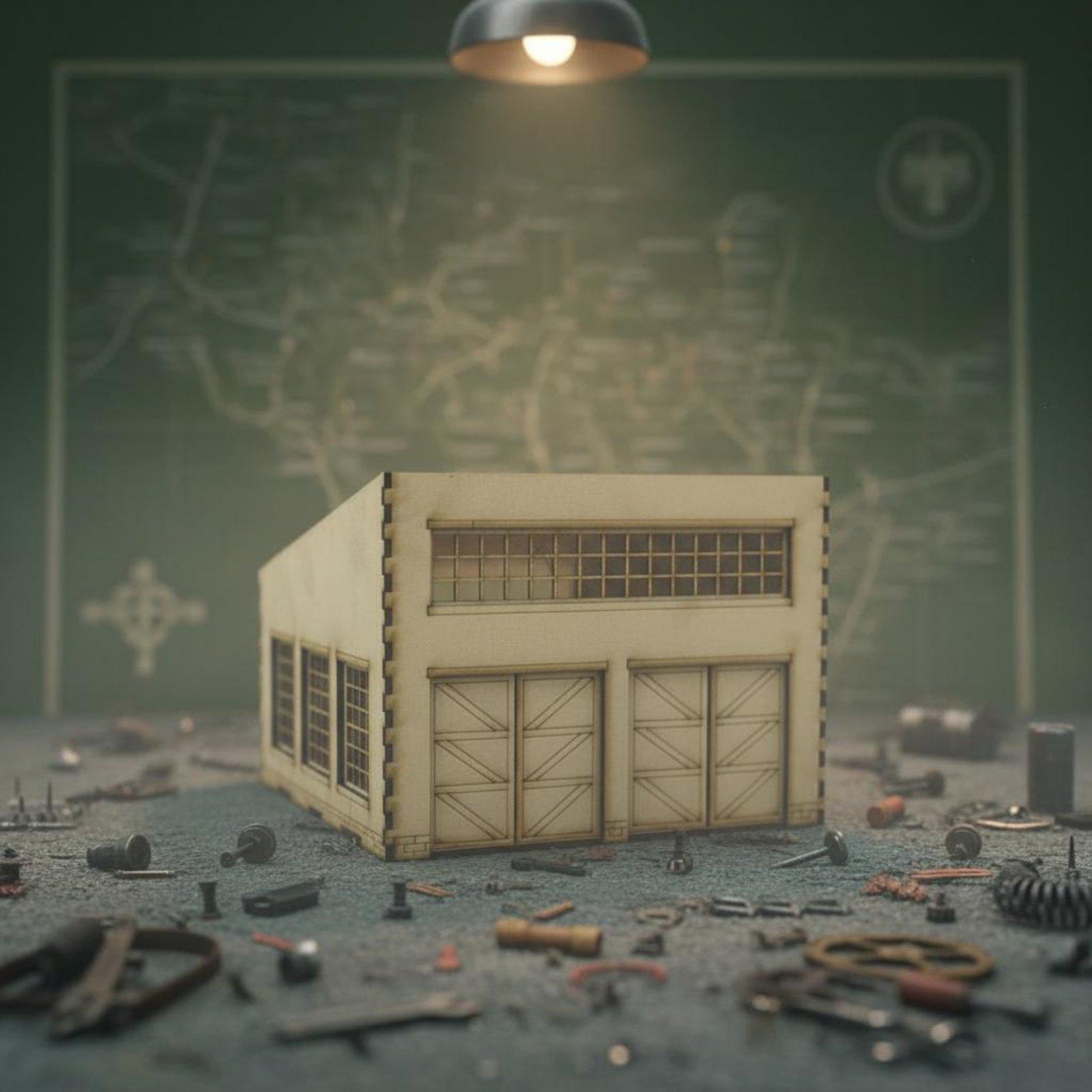 Savaş Zamanı Araç Tamir Fabrik - Model Kit Tank incelemesi ve fiyatı