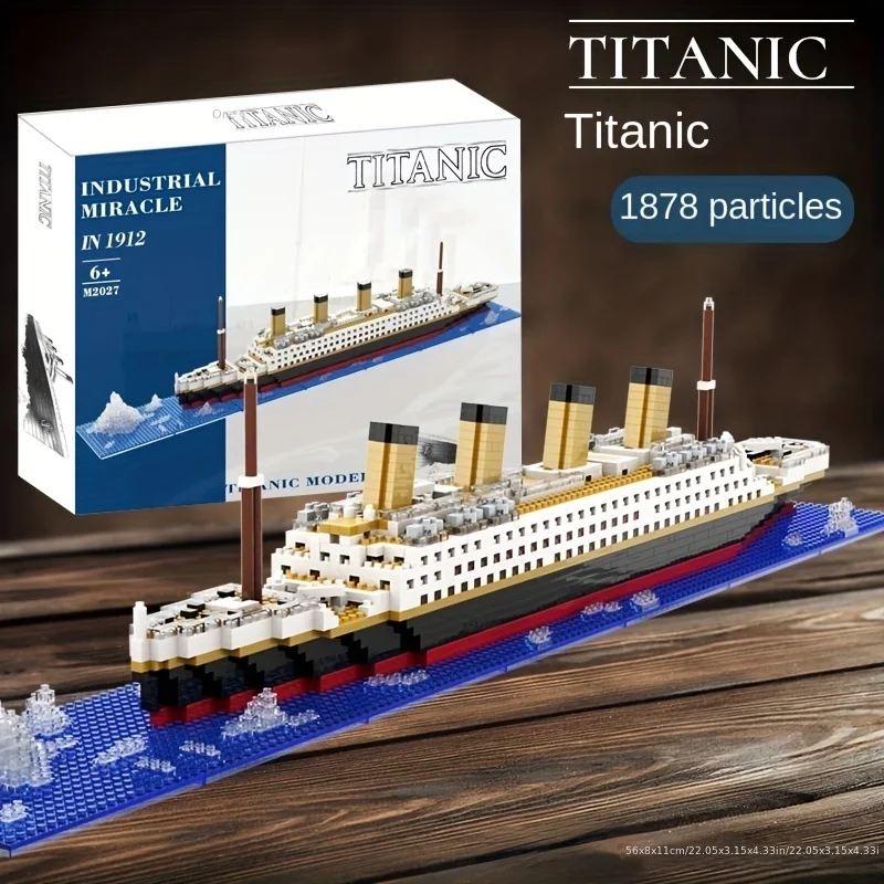 Titanic cruise gemi küçük parç - Model Kit Titanic incelemesi ve fiyatı