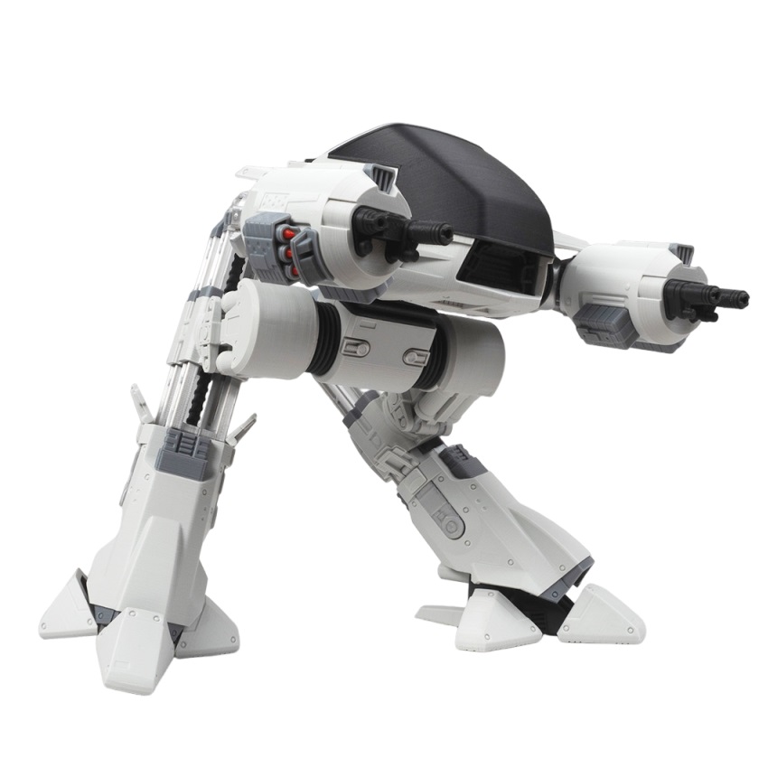3D Baskılı ED-209 Droid RoboCo - Model Kit Robocop incelemesi ve fiyatı