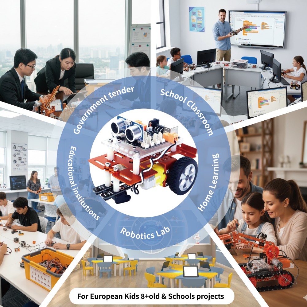 WEEEMAKE Senior Robotik Kiti M - Model Kit Robot incelemesi ve fiyatı