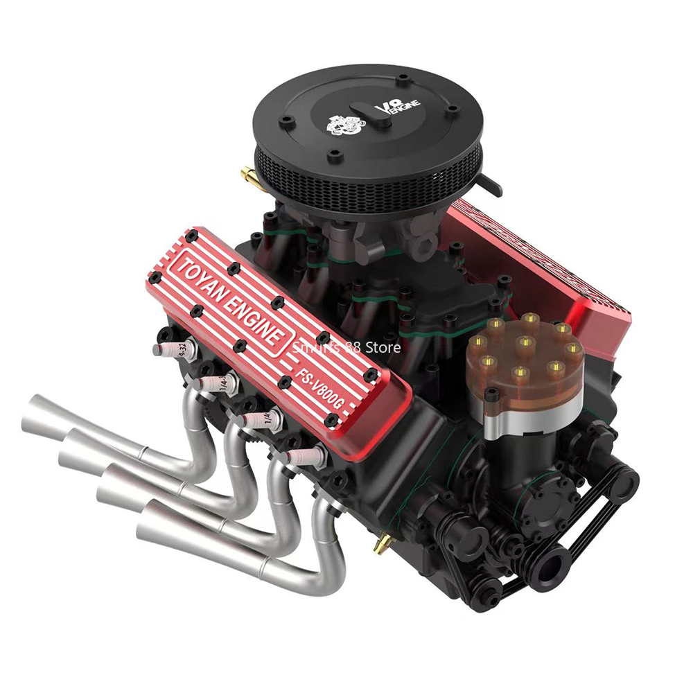 TOYAN V8 Metal Motor Modeli DI - Model Kit V8 Engine incelemesi ve fiyatı